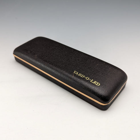 1965 British Yard O'Red Sterling Silver Push-Pull Pencil in Case